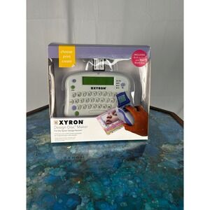 Xyron Design Disc Maker Scrapbooking Label Maker Craft Tool New In Box